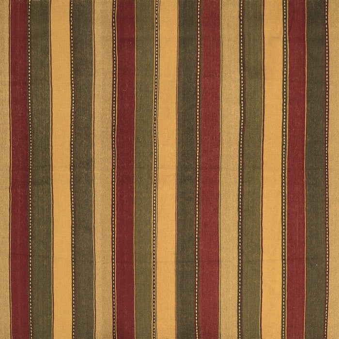 Square Southwestern Brown Country Rug, con2190brn
