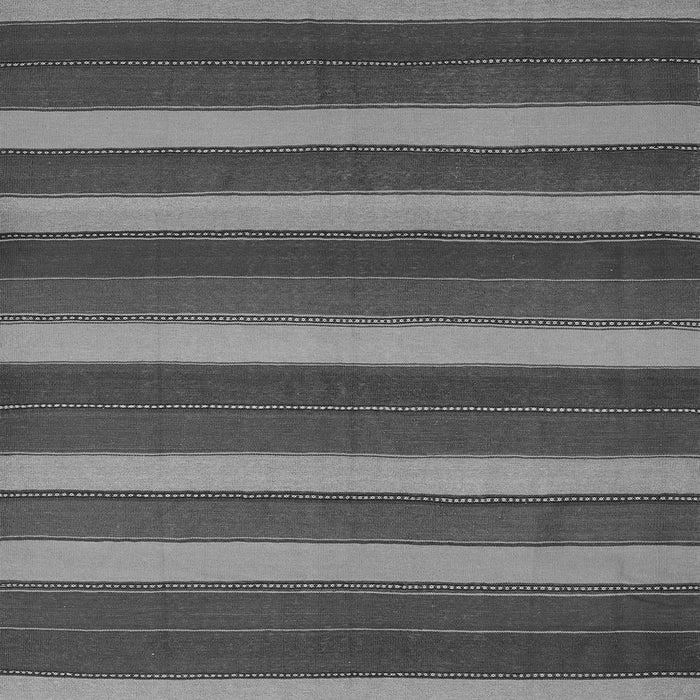 Serging Thickness of Southwestern Gray Country Rug, con2190gry