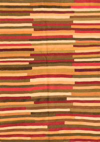 Southwestern Orange Country Rug, con2191org