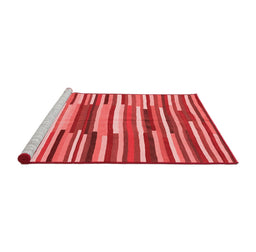 Country Red Washable Rugs