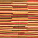 Serging Thickness of Southwestern Orange Country Rug, con2191org