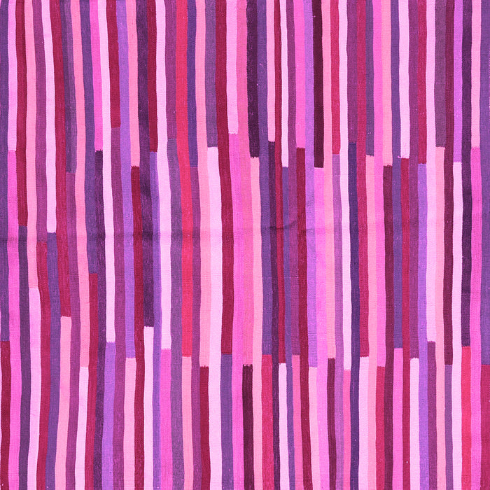 Square Southwestern Pink Country Rug, con2191pnk