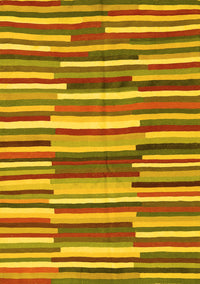 Southwestern Yellow Country Rug, con2191yw