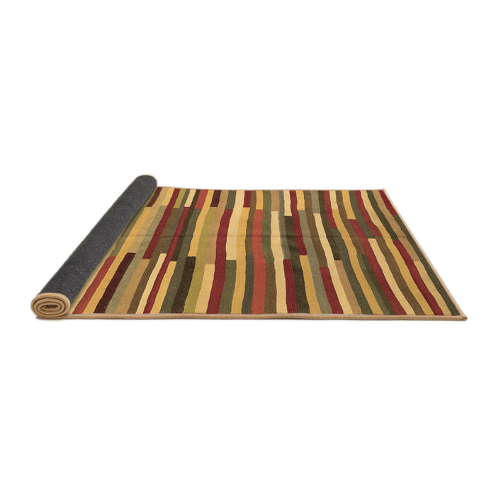 Sideview of Southwestern Brown Country Rug, con2191brn