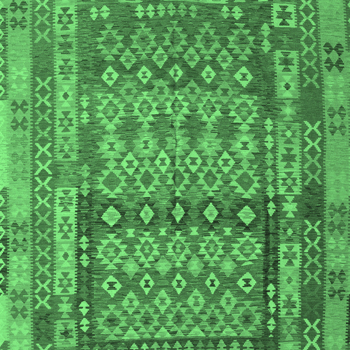 Southwestern Emerald Green Country Rug, con2192emgrn