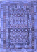 Southwestern Blue Country Rug, con2192blu