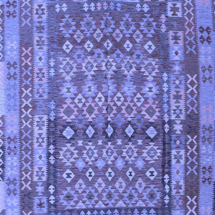 Southwestern Blue Country Rug, con2192blu