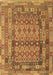 Southwestern Brown Country Rug, con2192brn