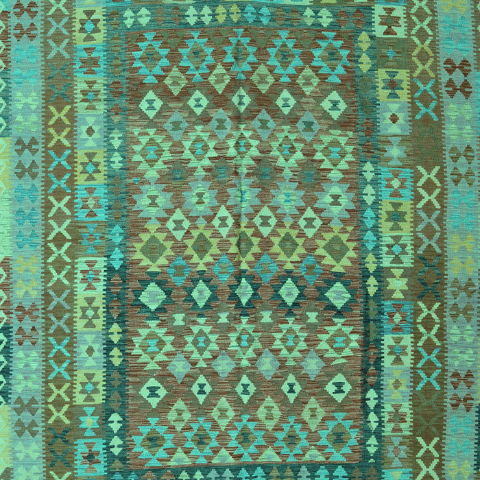 Southwestern Turquoise Country Rug, con2192turq