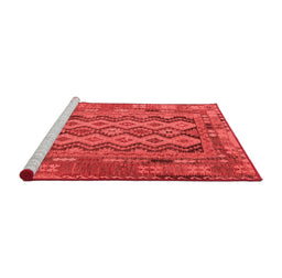 Country Red Washable Rugs