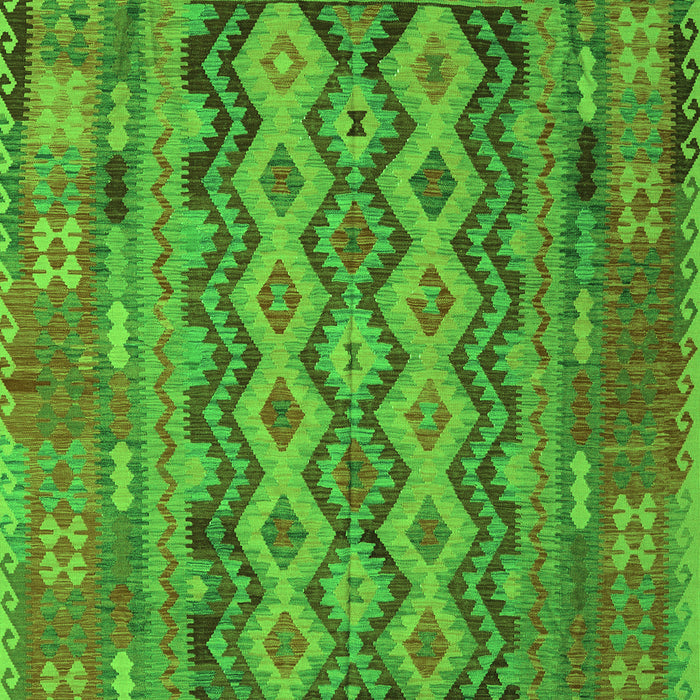 Southwestern Green Country Rug, con2193grn