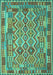 Southwestern Turquoise Country Rug, con2194turq