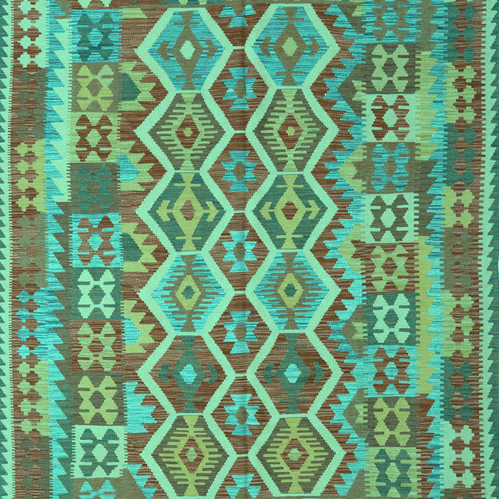 Southwestern Turquoise Country Rug, con2194turq