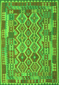 Southwestern Green Country Rug, con2194grn