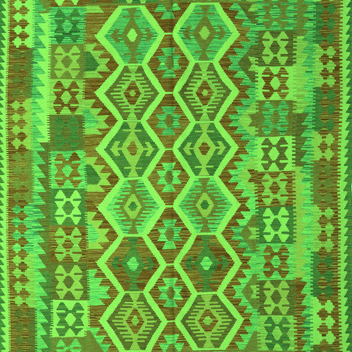 Southwestern Green Country Rug, con2194grn
