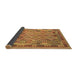 Sideview of Southwestern Brown Country Rug, con2194brn