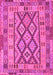 Machine Washable Abstract Pink Contemporary Rug, wshcon2195pnk