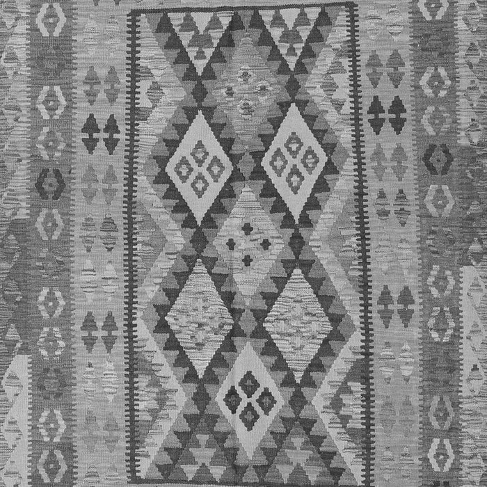 Abstract Gray Contemporary Rug, con2195gry