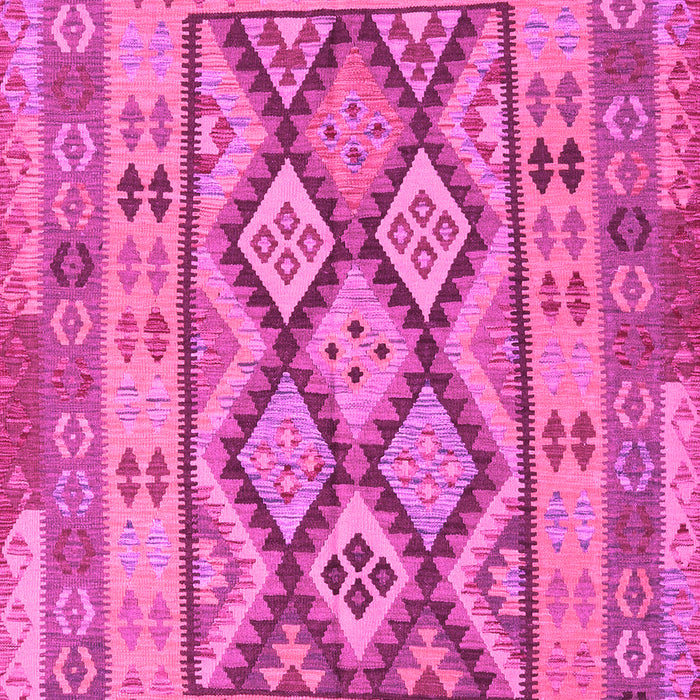 Abstract Pink Contemporary Rug, con2195pnk