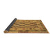 Sideview of Abstract Brown Contemporary Rug, con2195brn