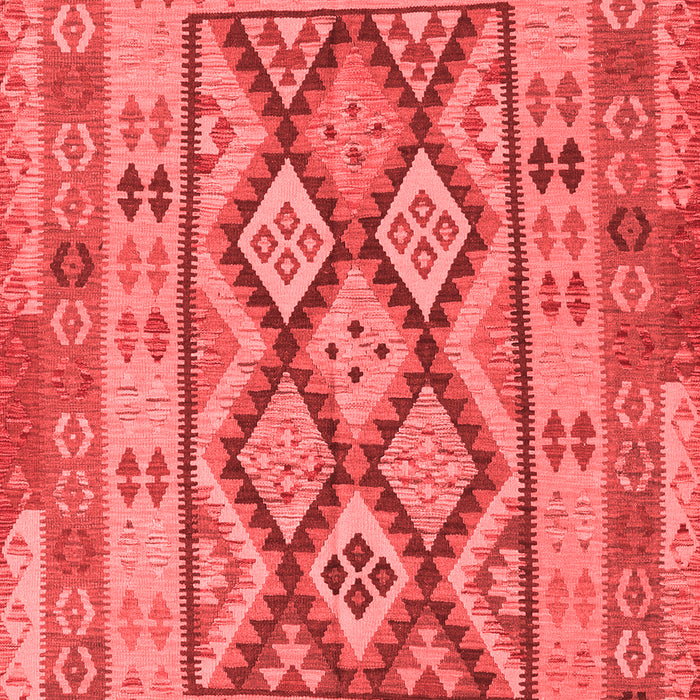 Abstract Red Contemporary Area Rugs