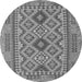 Square Oriental Gray Traditional Rug, con2196gry