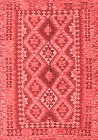 Oriental Red Traditional Rug, con2196red