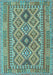 Machine Washable Oriental Light Blue Traditional Rug, wshcon2196lblu