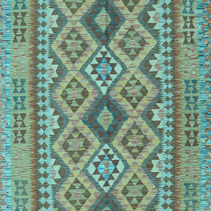 Machine Washable Oriental Light Blue Traditional Rug, wshcon2196lblu