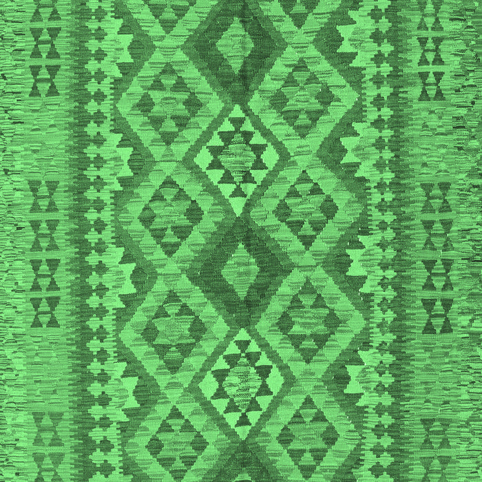 Oriental Emerald Green Traditional Rug, con2196emgrn