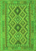 Oriental Green Traditional Rug, con2196grn