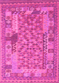 Oriental Pink Traditional Rug, con2197pnk