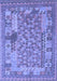 Oriental Blue Traditional Rug, con2197blu