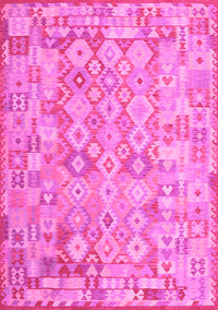 Southwestern Pink Country Rug, con2198pnk