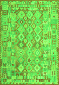 Southwestern Green Country Rug, con2198grn