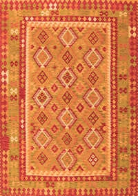 Southwestern Orange Country Rug, con2199org