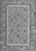 Southwestern Gray Country Rug, con2199gry