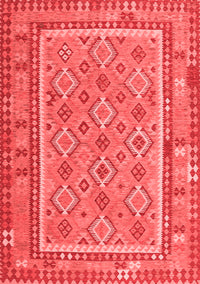 Southwestern Red Country Rug, con2199red