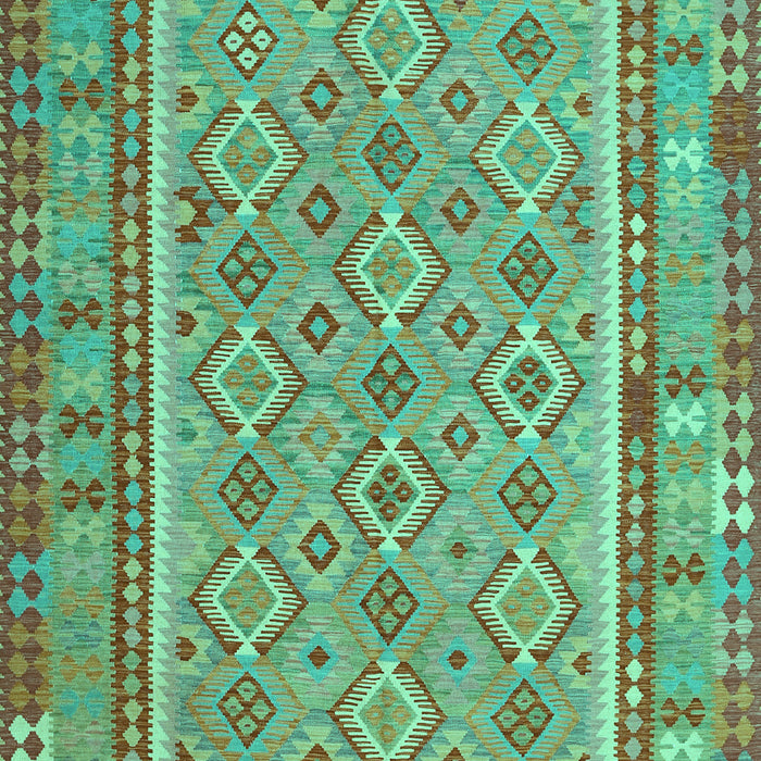 Southwestern Turquoise Country Rug, con2199turq