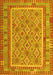 Southwestern Yellow Country Rug, con2199yw