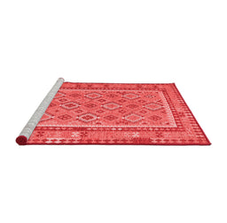 Country Red Washable Rugs
