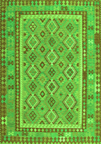 Southwestern Green Country Rug, con2199grn