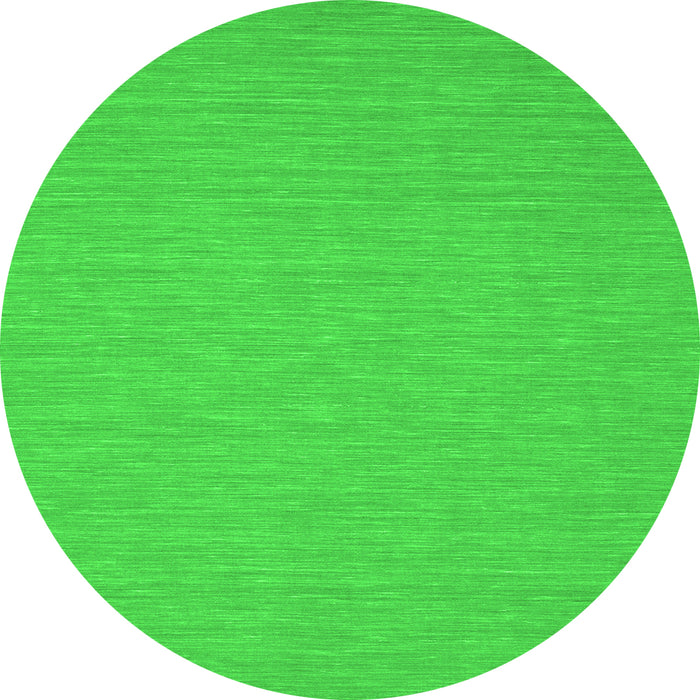 Square Abstract Green Contemporary Rug, con219grn