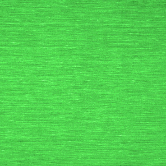 Round Machine Washable Abstract Green Contemporary Area Rugs, wshcon219grn