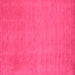 Square Machine Washable Abstract Pink Contemporary Rug, wshcon21pnk