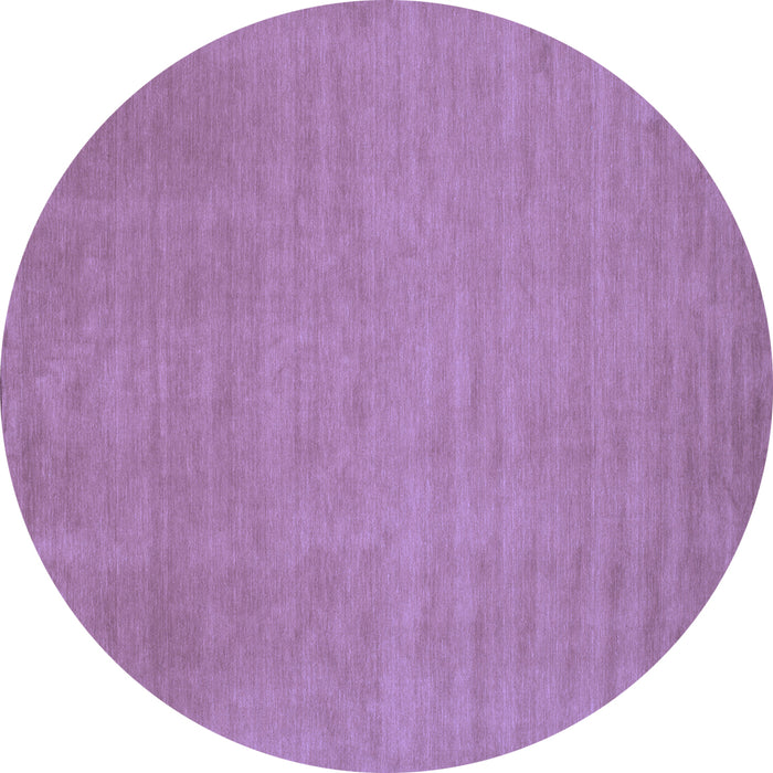 Round Machine Washable Abstract Blue Contemporary Rug, wshcon21blu