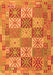 Southwestern Orange Country Rug, con2200org