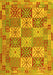 Southwestern Yellow Country Rug, con2200yw