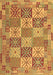 Southwestern Brown Country Rug, con2200brn