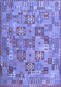 Southwestern Blue Country Rug, con2201blu